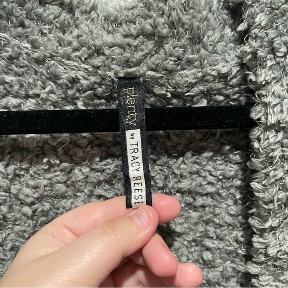 Plenty by Tracy Reese fuzzy sweater cardigan - Picture 3 of 3